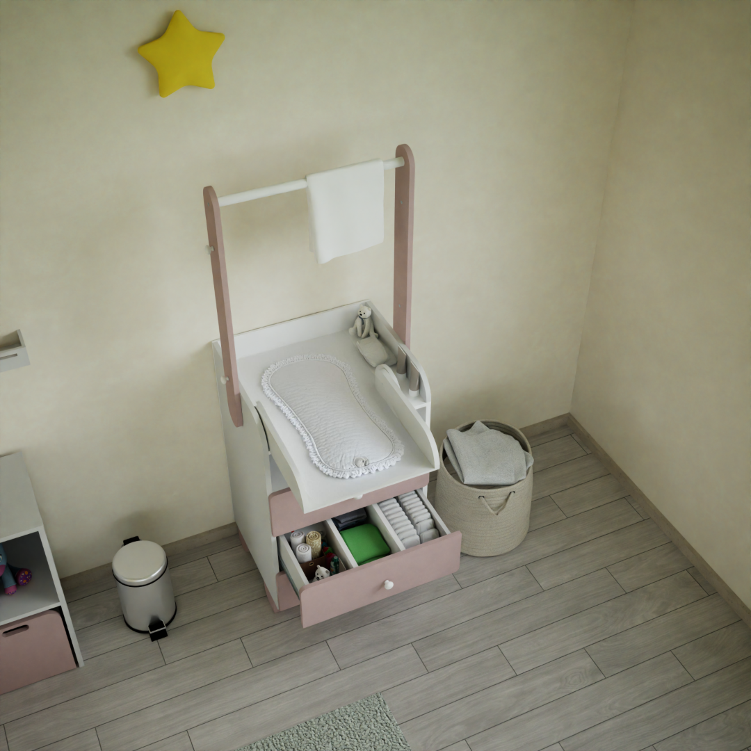 Baby Girl Changing Table