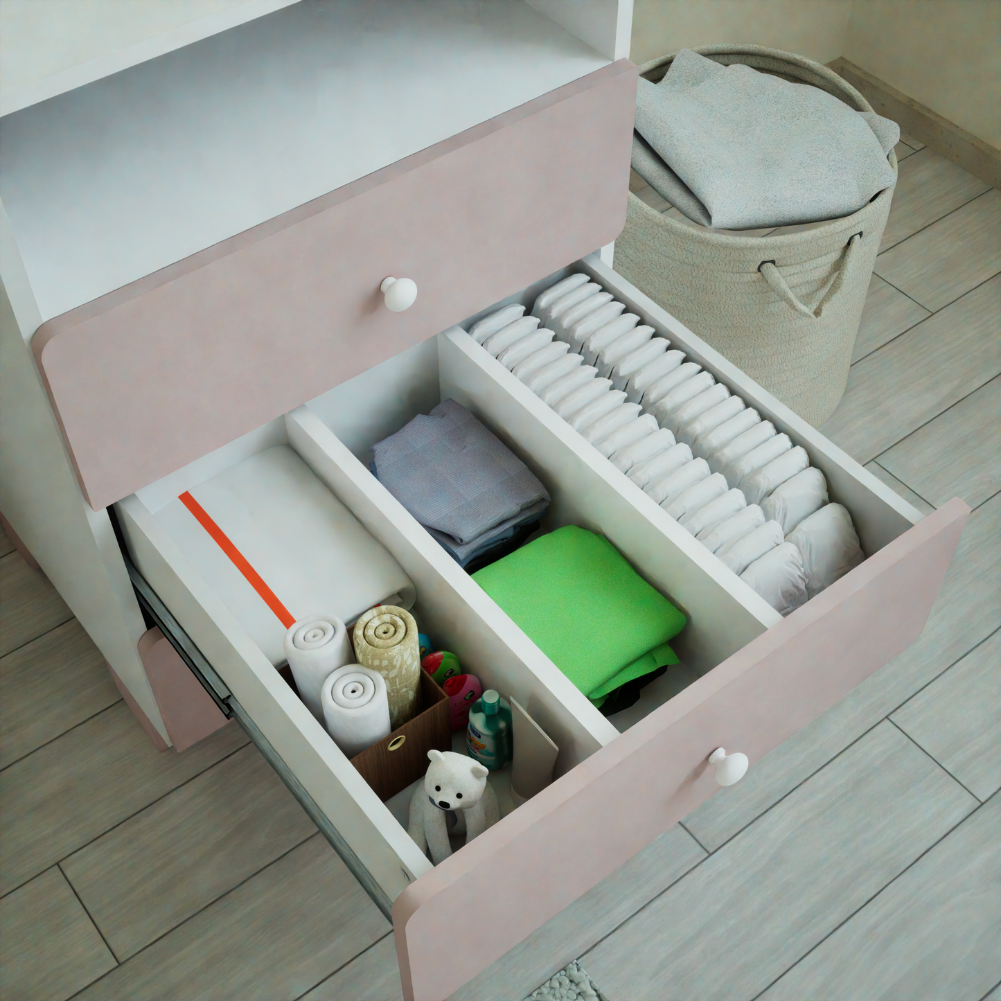 Baby Girl Changing Table