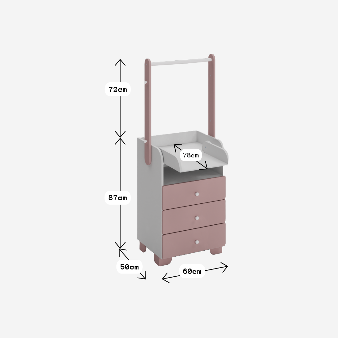 Baby Girl Changing Table