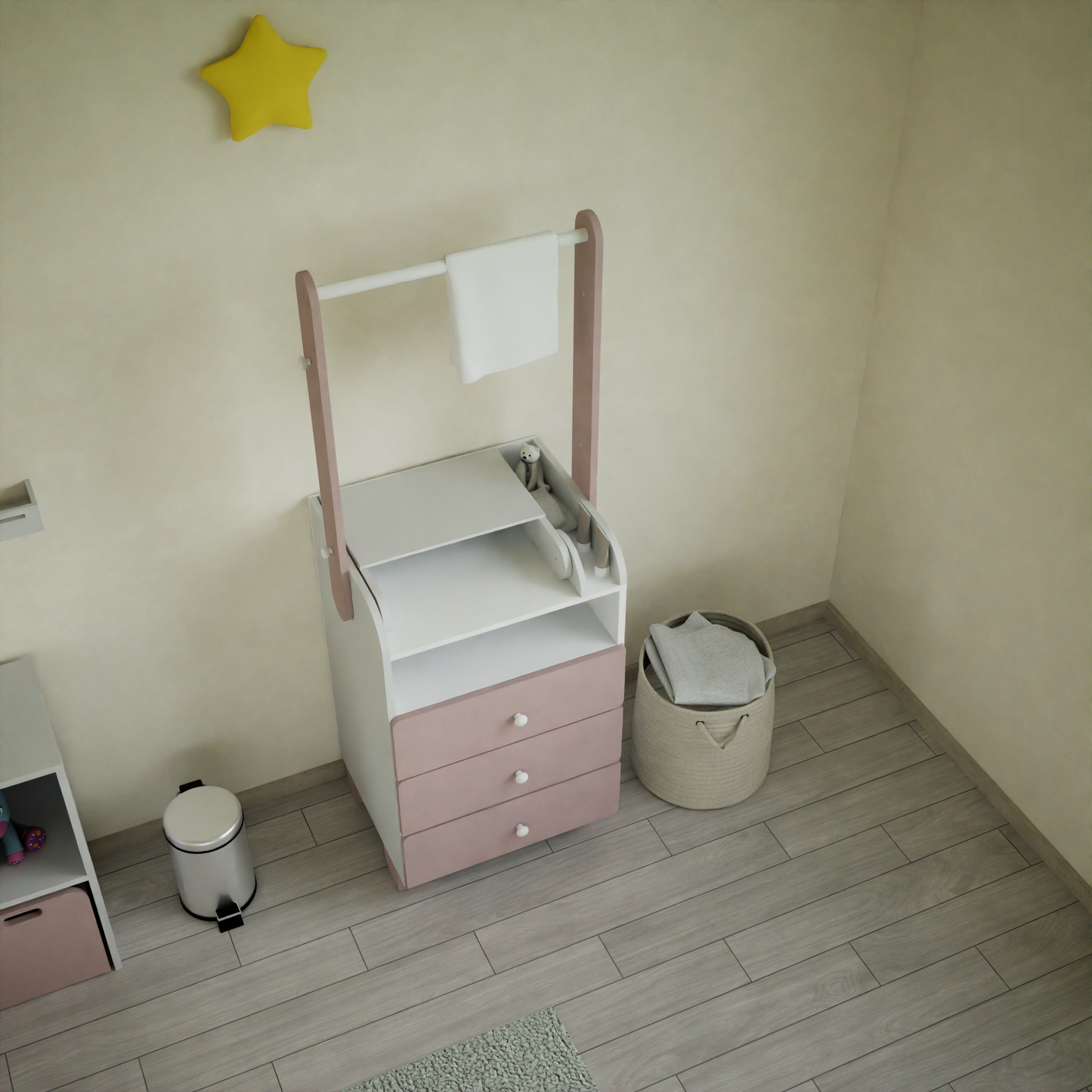Baby Girl Changing Table